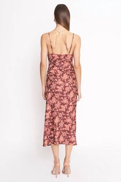 Style 1-3812268127-2901 4SI3NNA Red Size 8 V Neck Floral Free Shipping Cocktail Dress on Queenly