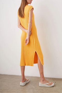 Style 1-3928283049-2696 Rails Yellow Size 12 Plus Size Cocktail Dress on Queenly