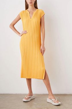 Style 1-3928283049-2696 Rails Yellow Size 12 Tall Height Plus Size Cocktail Dress on Queenly