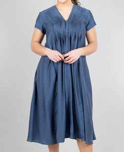 Style 1-4095371500-2791 Grizas Blue Size 12 A-line Pockets Cocktail Dress on Queenly
