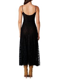 Style 1-469984068-2696 NIA Black Size 12 Lace Sheer Free Shipping Cocktail Dress on Queenly