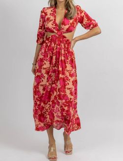 Style 1-788816905-2696 SUNDAYUP Pink Size 12 Sleeves Cocktail Dress on Queenly