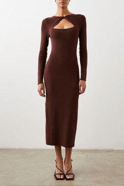 Style 1-999146299-2901 Rails Red Size 8 Burgundy Long Sleeve Tall Height Cocktail Dress on Queenly