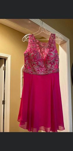Hannah S Pink Size 16 Plus Size 70 Off Floor Length A-line Dress on Queenly