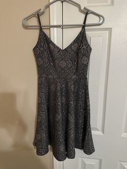 B. Darlin Gray Size 0 Mini Cocktail Dress on Queenly