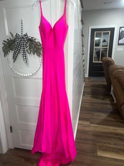 Sherri Hill Pink Size 2 Floor Length Prom A-line Dress on Queenly