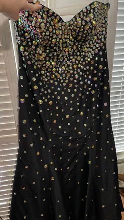 Black Size 20 Ball gown on Queenly