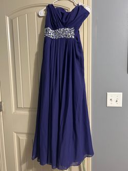 JJs House Purple Size 4 Prom Floor Length Straight Dress on Queenly