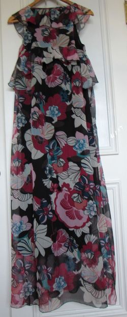 Chepe Multicolor Size 4 Floor Length Bridgerton Polyester A-line Dress on Queenly