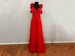 Style 67911 Mac Duggal Red Size 8 67911 Free Shipping Ball gown on Queenly