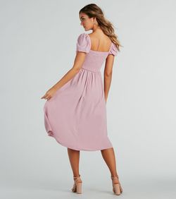 Style 05101-3189 Windsor Purple Size 8 Graduation Sweetheart Jersey Floor Length Side slit Dress on Queenly