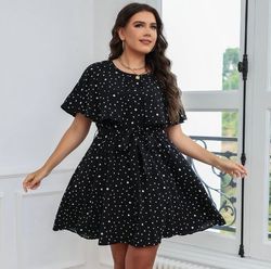 Style 59655 wodi Black Size 30 50 Off Military A-line Dress on Queenly