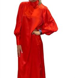 Style 1-1886661408-2901 FRNCH Red Size 8 Straight Dress on Queenly