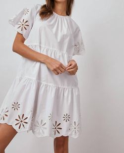 Style 1-1898701474-2901 Rails White Size 8 Bachelorette Mini Bridal Shower Engagement Cocktail Dress on Queenly