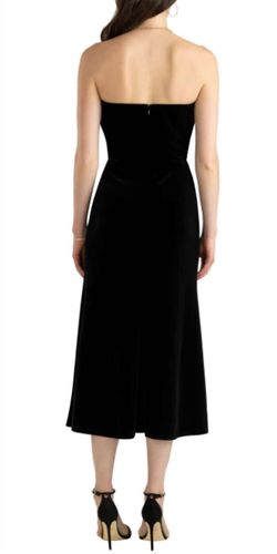 Style 1-20749207-1498 Shoshanna Black Size 4 Free Shipping Sweetheart 1-20749207-1498 Polyester Cocktail Dress on Queenly