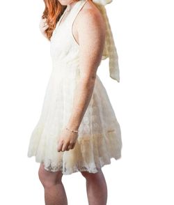 Style 1-2242106766-2901 MABLE White Size 8 Tulle Casual Sorority Cocktail Dress on Queenly