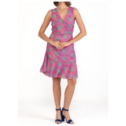 Style 1-2267518673-2791 ISLE by Melis Kozan Pink Size 12 Summer Mini Tall Height Cocktail Dress on Queenly