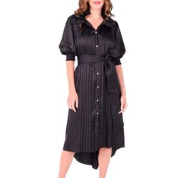 Style 1-2403854348-2901 Emily McCarthy Black Size 8 High Neck Cocktail Dress on Queenly