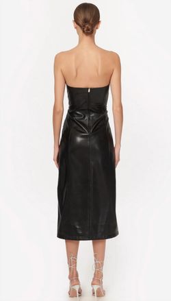 Style 1-2747923769-3471 Cami NYC Black Size 4 Tall Height Strapless Cocktail Dress on Queenly