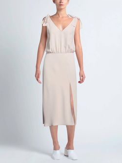 Style 1-3368401263-2901 Amanda Uprichard Nude Size 8 Lace Free Shipping Cocktail Dress on Queenly