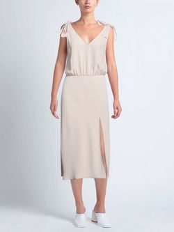 Style 1-3368401263-2901 Amanda Uprichard Nude Size 8 Lace Polyester Cocktail Dress on Queenly