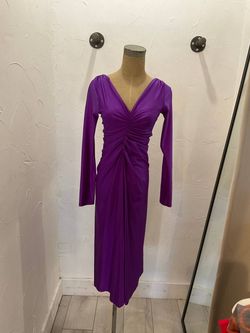 Style 1-3426204813-3855 DELFI COLLECTIVE Purple Size 0 Tall Height Free Shipping Cocktail Dress on Queenly