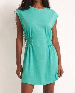 Style 1-3766545985-2696 Z Supply Green Size 12 Summer Polyester Mini Cocktail Dress on Queenly