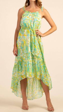Style 1-3991241697-2696 Trina Turk Green Size 12 Belt Plus Size Tall Height Cocktail Dress on Queenly