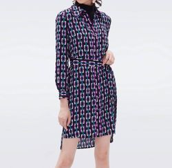 Style 1-4287182909-3236 Diane von Furstenberg Black Size 4 Mini Free Shipping Tall Height Sorority Rush Cocktail Dress on Queenly