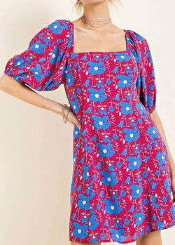 Style 1-430892945-2791 KORI Red Size 12 Floral Sleeves Plus Size Cocktail Dress on Queenly