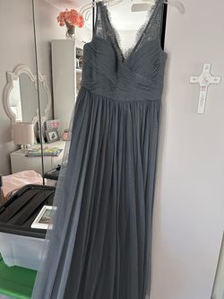 Gray Size 6 A-line Dress on Queenly