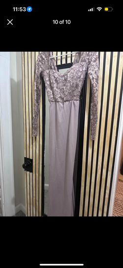 Gray Size 0 Straight Dress on Queenly