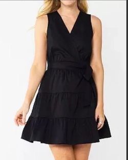 Nine West Black Size 0 Casual Cocktail Dress on Queenly