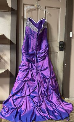 Purple Size 22 Mermaid Dress on Queenly