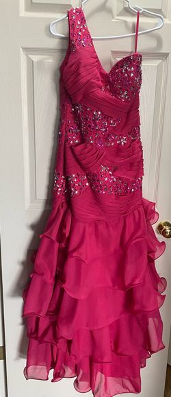 Pink Size 8 Mermaid Dress on Queenly