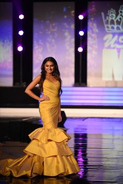 Fernando Wong Yellow Size 2 Floor Length Mermaid Dress on Queenly