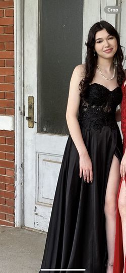 Blondie Nites Black Size 0 Prom Free Shipping 50 Off Ball gown on Queenly