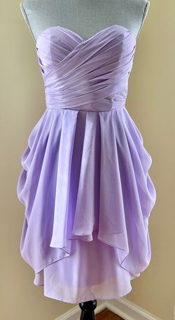 Light in the box Purple Size 4 Prom Strapless Cocktail Dress on Queenly