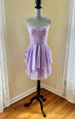 Light in the box Purple Size 4 Prom Strapless Cocktail Dress on Queenly