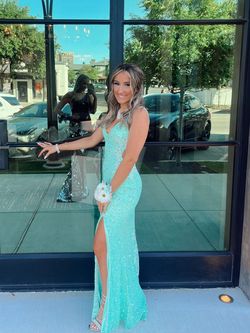 Sherri Hill Multicolor Size 0 Side Slit 50 Off Mermaid Dress on Queenly