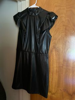 Shein Black Size 4 Floor Length Jersey Straight Dress on Queenly