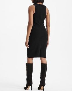 Express Black Size 12 Spandex Mini High Neck Cocktail Dress on Queenly
