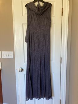 Silver Size 10 A-line Dress on Queenly