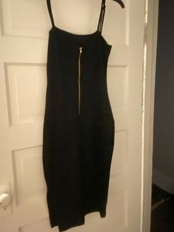 Lulus Black Size 4 Sorority Square Neck Cocktail Dress on Queenly