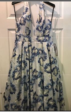 Speeches Blue Size 10 Ball gown on Queenly