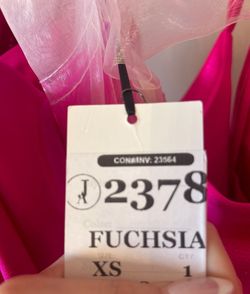 Style 2378 Jessica Angel Pink Size 0 Jersey Strapless A-line Dress on Queenly