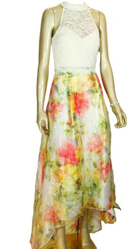 City Studio Multicolor Size 8 Prom Bridgerton A-line Dress on Queenly