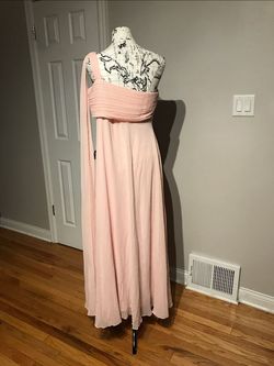 Ever Pretty Pink Size 14 Prom Padded A-line Dress on Queenly