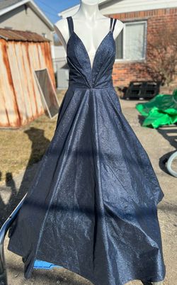 Bicici & Coty Blue Size 24 Bicici And Coty Prom Free Shipping Ball gown on Queenly