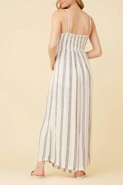 Style 1-1168451177-2901 SURF GYPSY White Size 8 Free Shipping Tall Height Engagement Jumpsuit Dress on Queenly